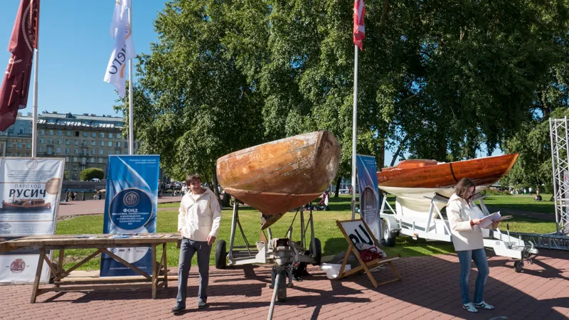 Фонд поддержки исторических судов и классических яхт принял участие во II Санкт-Петербургском морском фестивале 15 и 16 августа