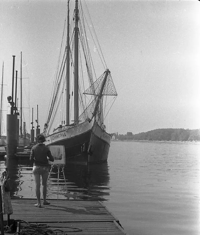 Центральный яхт-клуб, дети (шхуна "Надежда" с 1955)