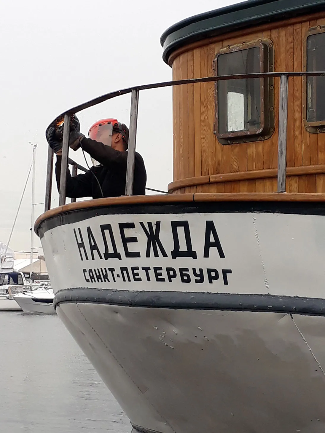Полным ходом идет подготовка шхуны «Надежда» к участию в Tall Ships Races 2017