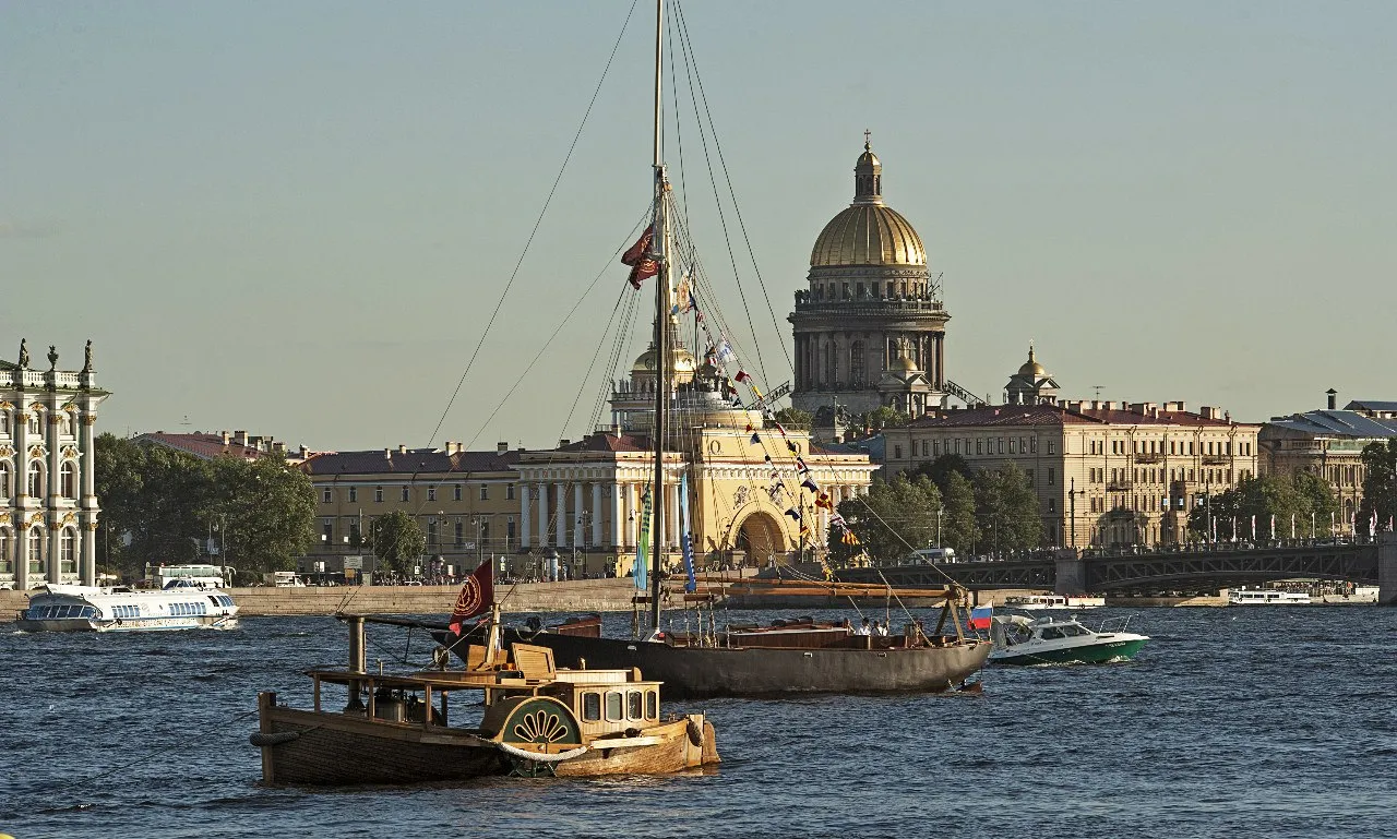 Суда и яхты Фонда на Морском Фестивале у стен Петропавловской крепости 14-15 августа 2015 г.