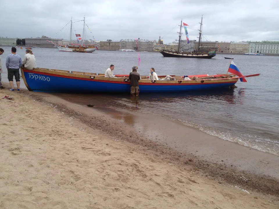 Суда и яхты Фонда на Морском Фестивале у стен Петропавловской крепости 14-15 августа 2015 г.