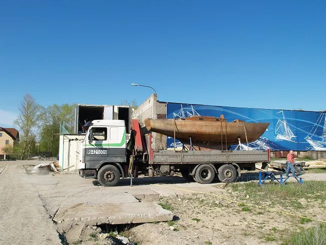Яхта «Ундина» в мае 2012 года